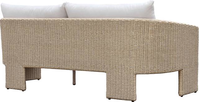 Outdoor Bresnahan Cream Sofa - Thumbnail - Image 4