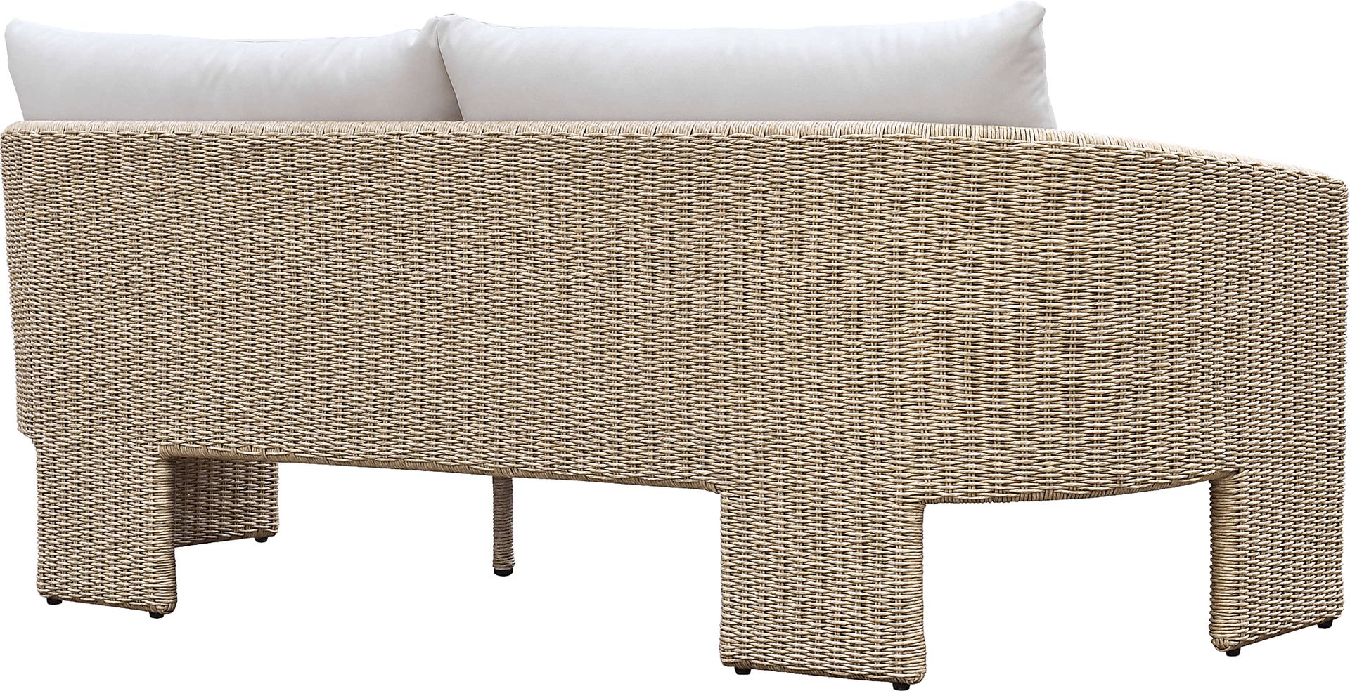 Outdoor Bresnahan Cream Sofa - Image 4