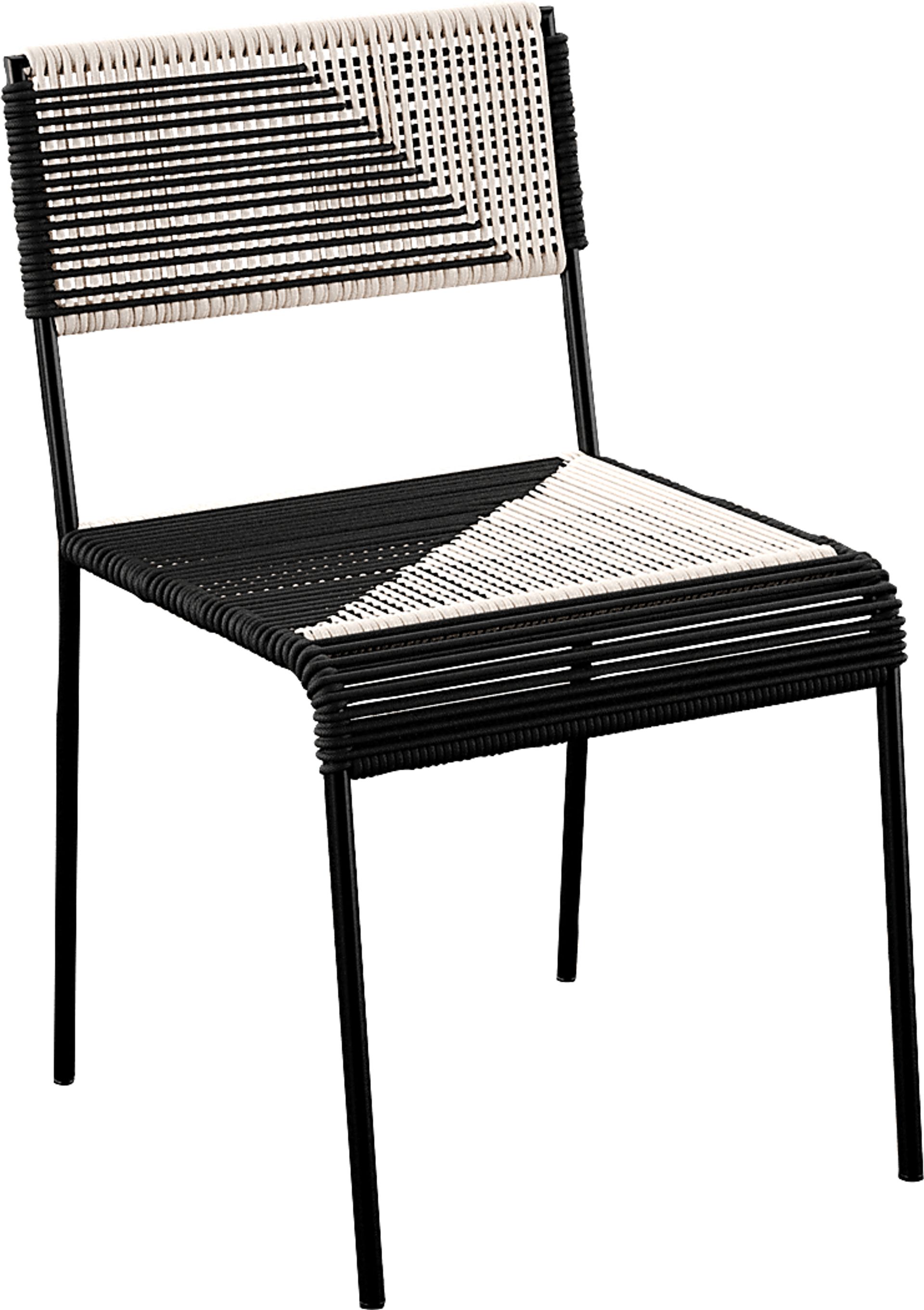Outdoor Briarbend Black Chair Set of 2 - Image 1