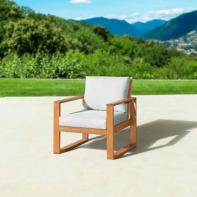 Outdoor Buckboard II Brown Chair - Thumbnail - Image 2