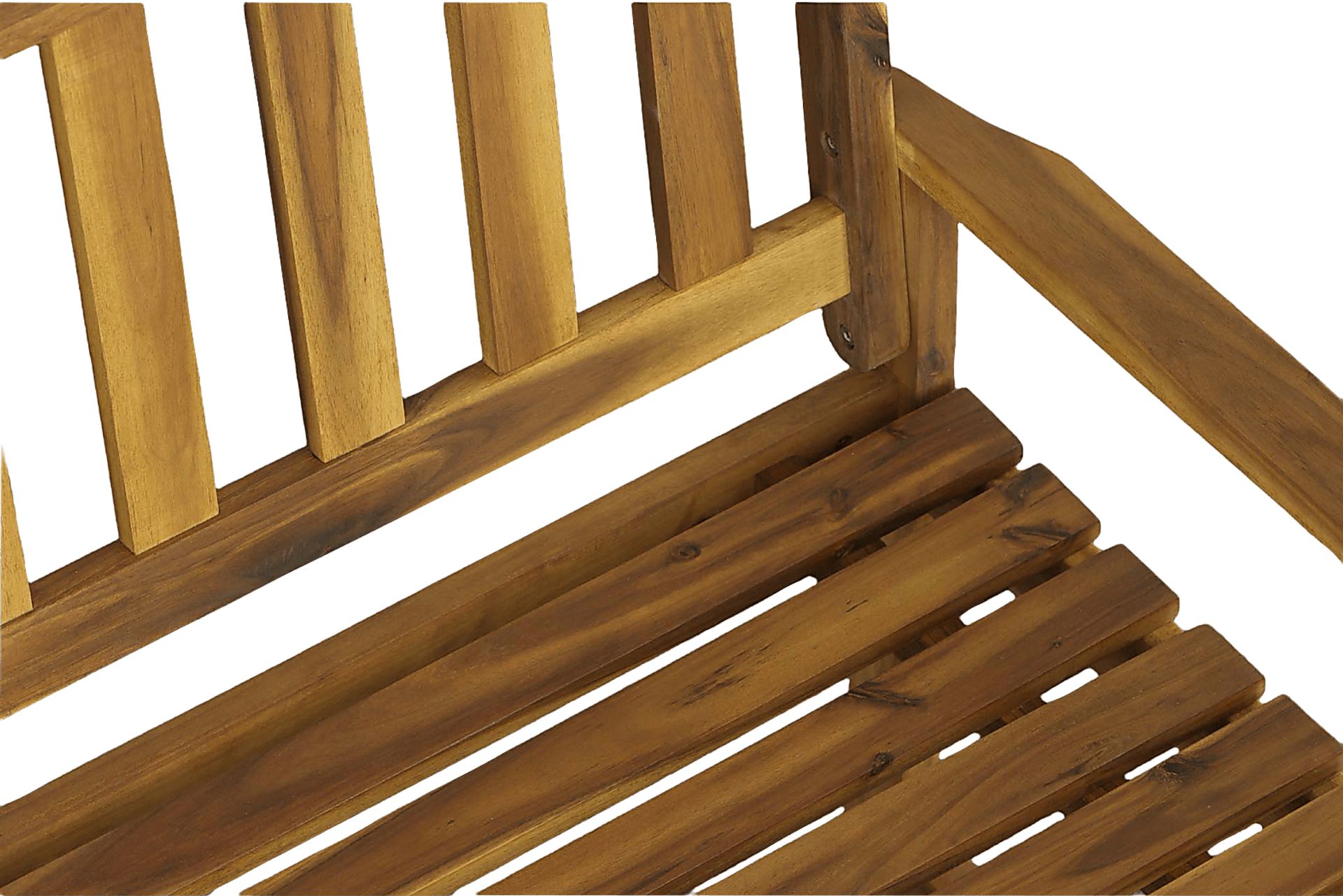 Outdoor Burgee Brown Dining Bench - Image 3