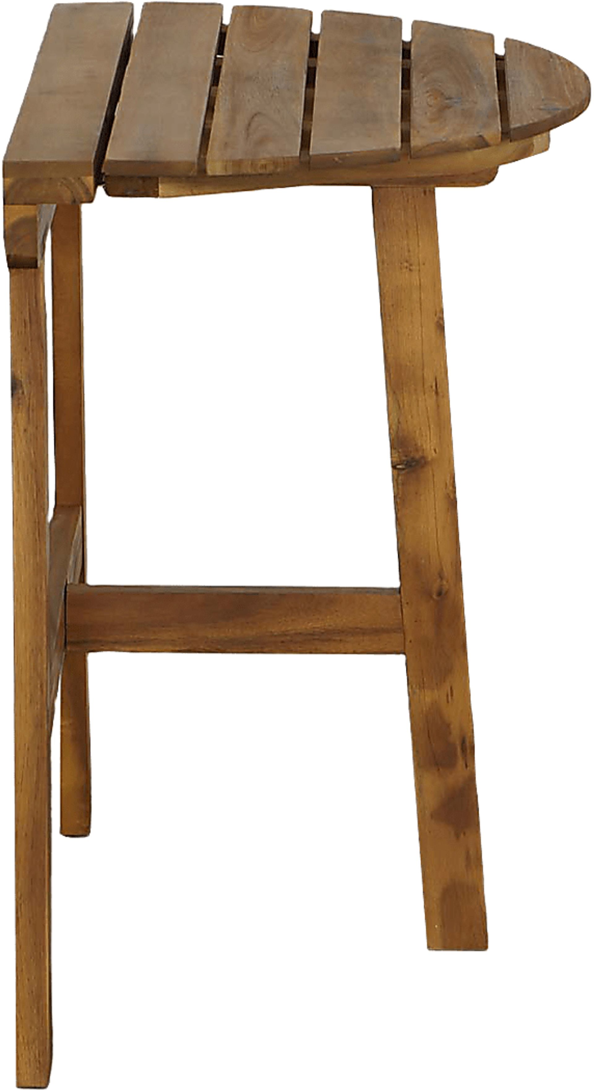 Outdoor Burgee Brown End Table - Image 2