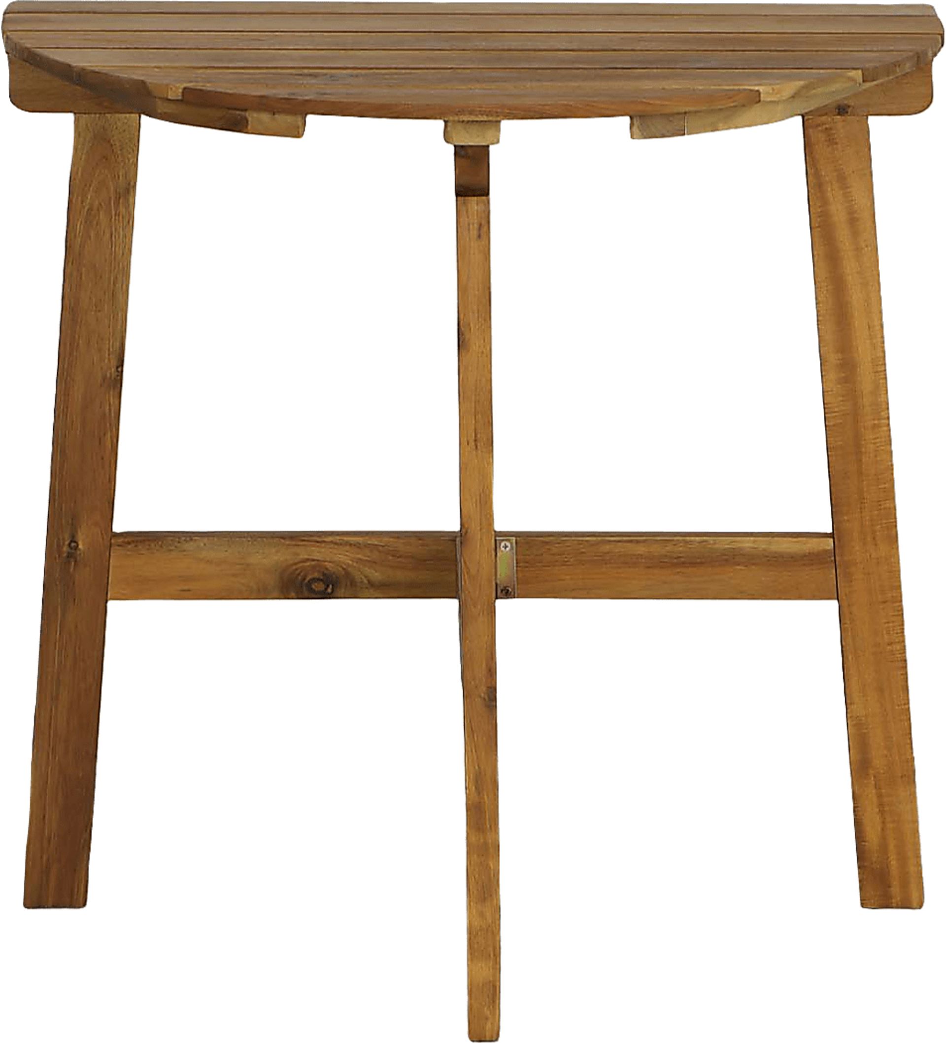 Outdoor Burgee Brown End Table - Image 4