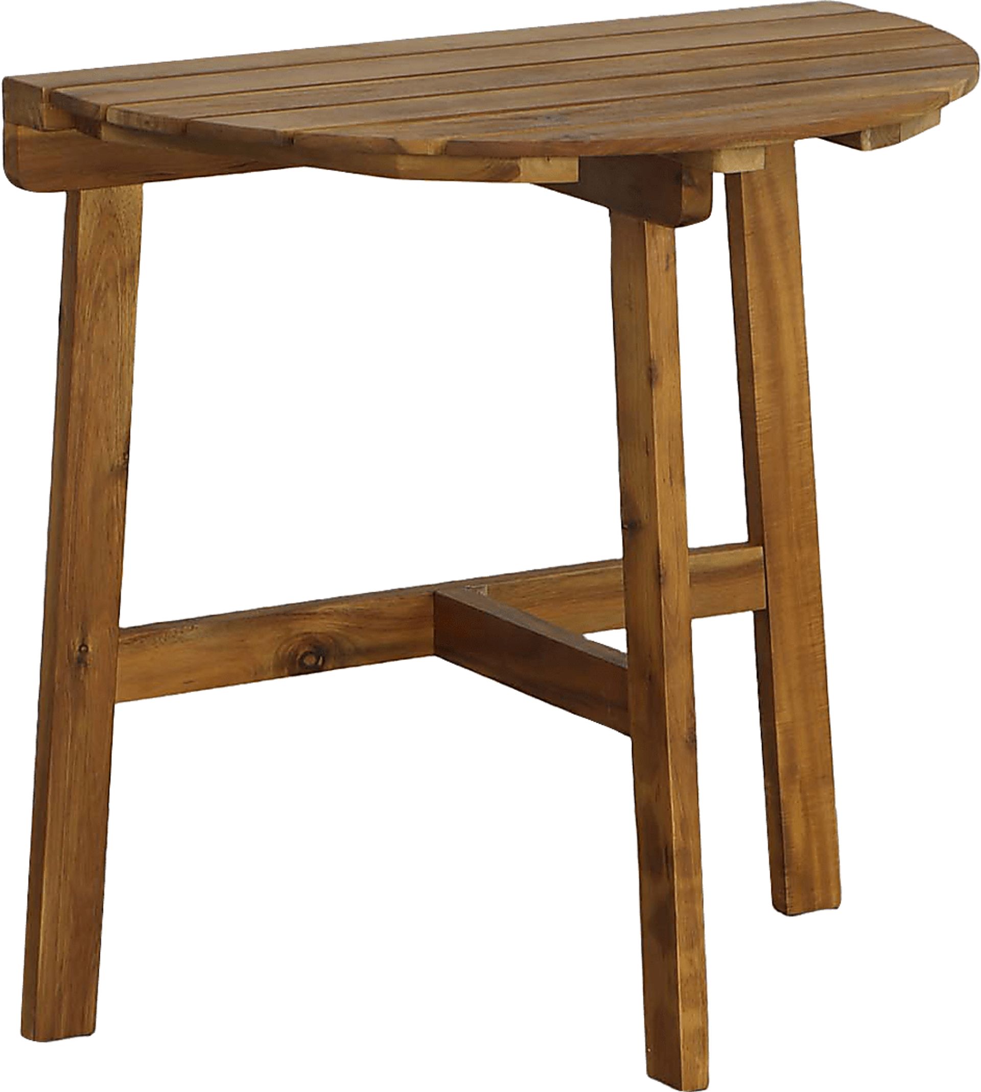 Outdoor Burgee Brown End Table - Image 1
