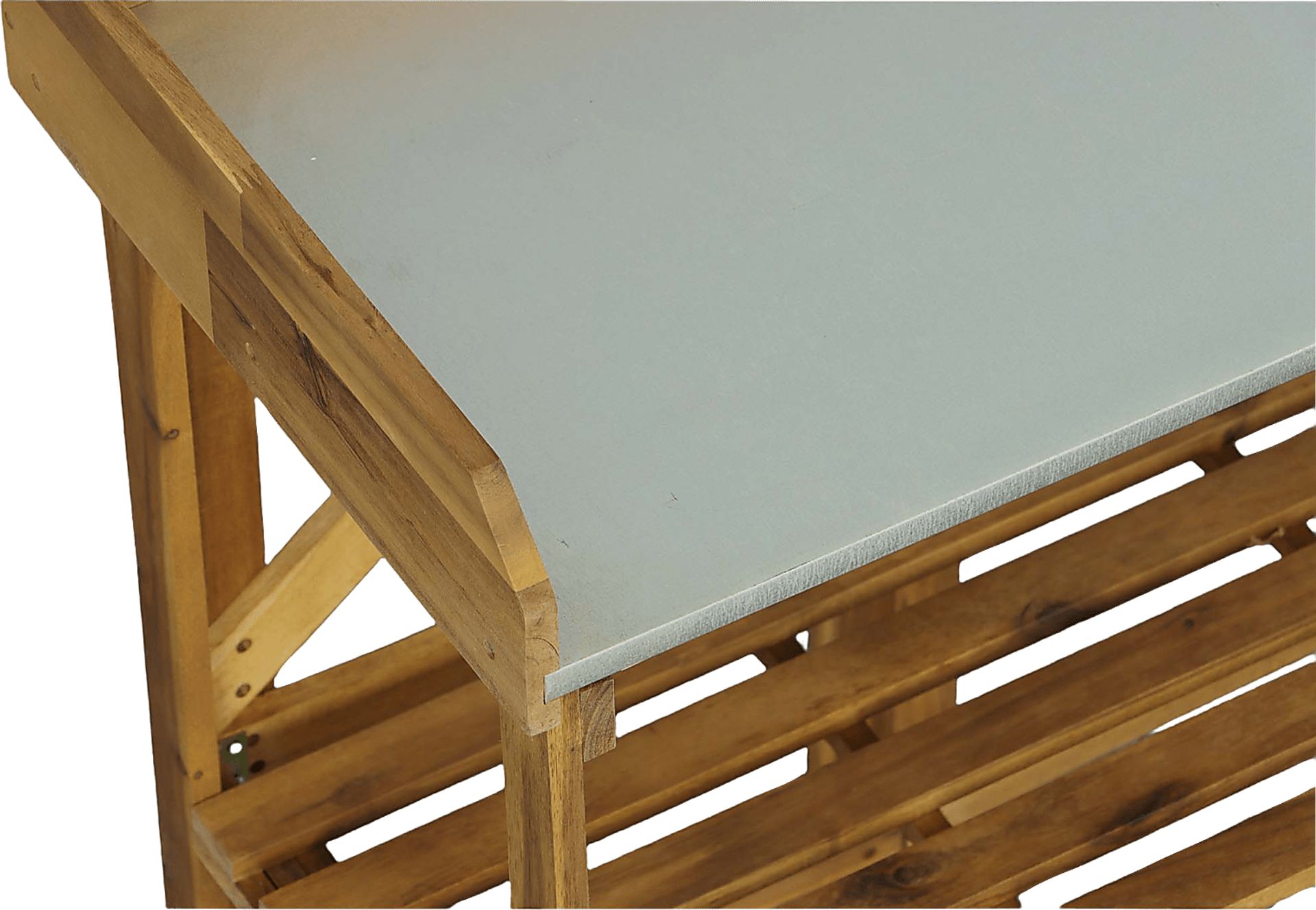 Outdoor Burgee Brown Gardening Table - Image 4