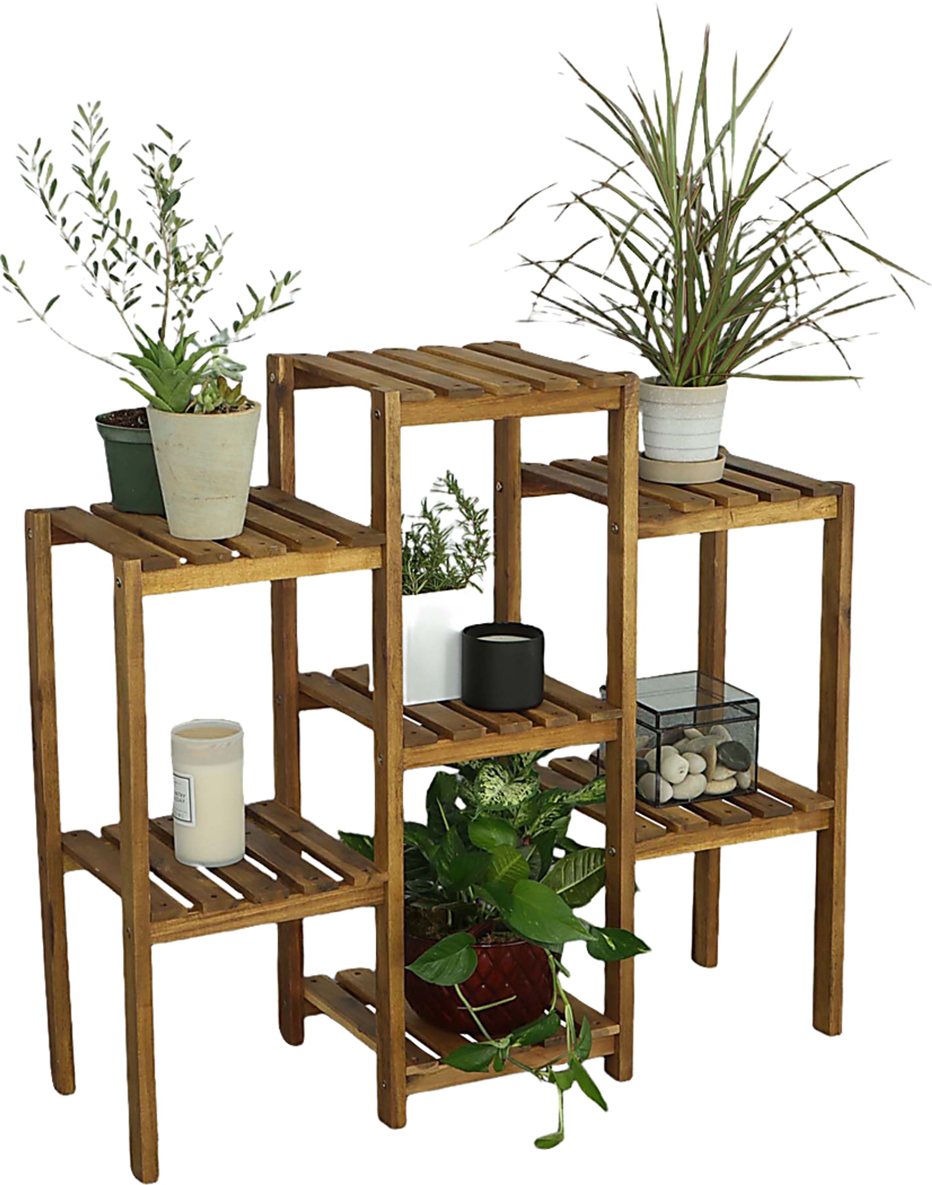 Outdoor Burgee Brown Multi-Tiered Planter - Image 2