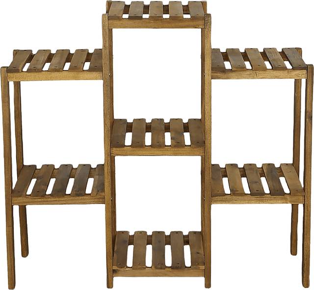 Outdoor Burgee Brown Multi-Tiered Planter - Thumbnail - Image 5