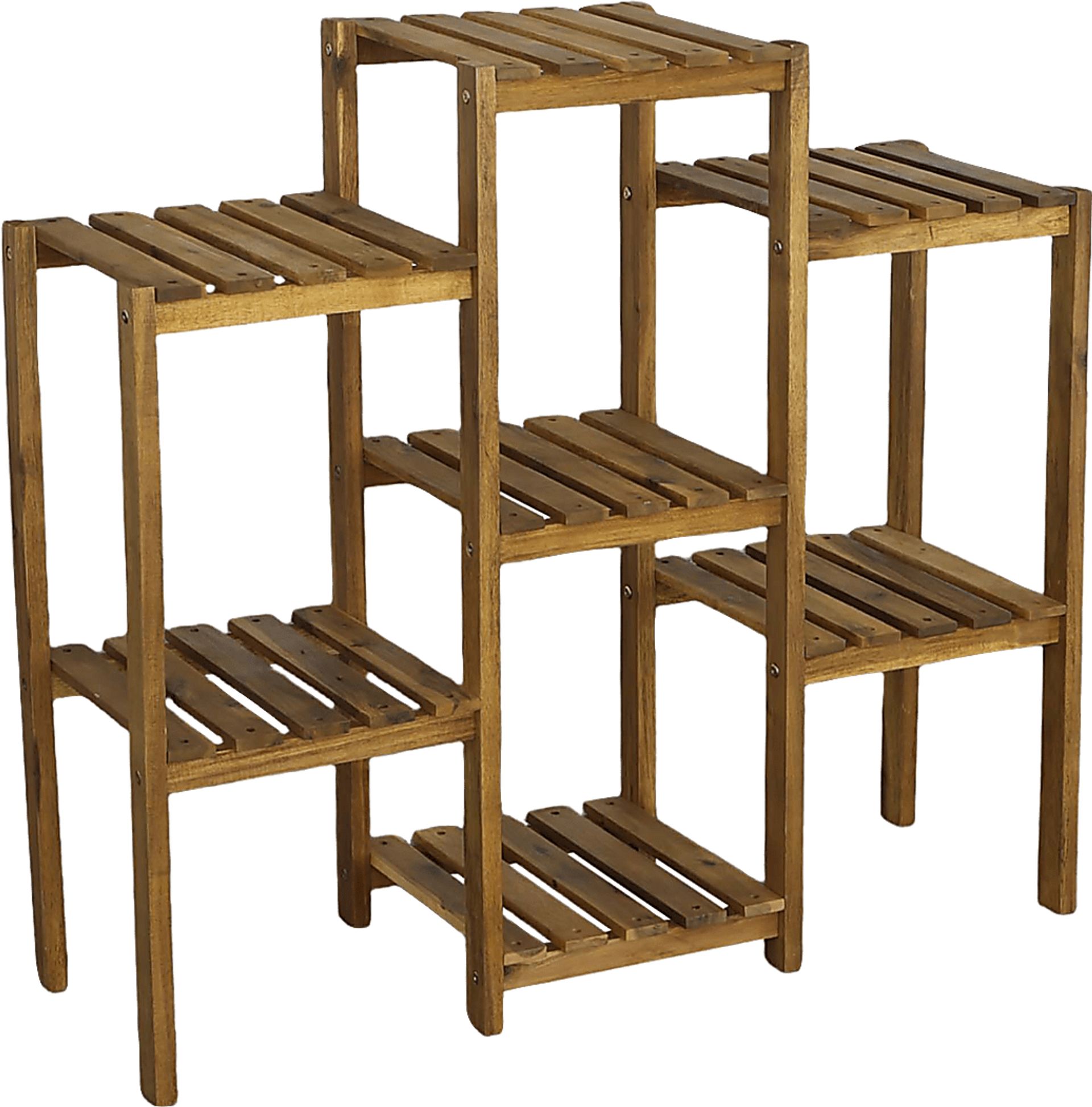 Outdoor Burgee Brown Multi-Tiered Planter - Image 1