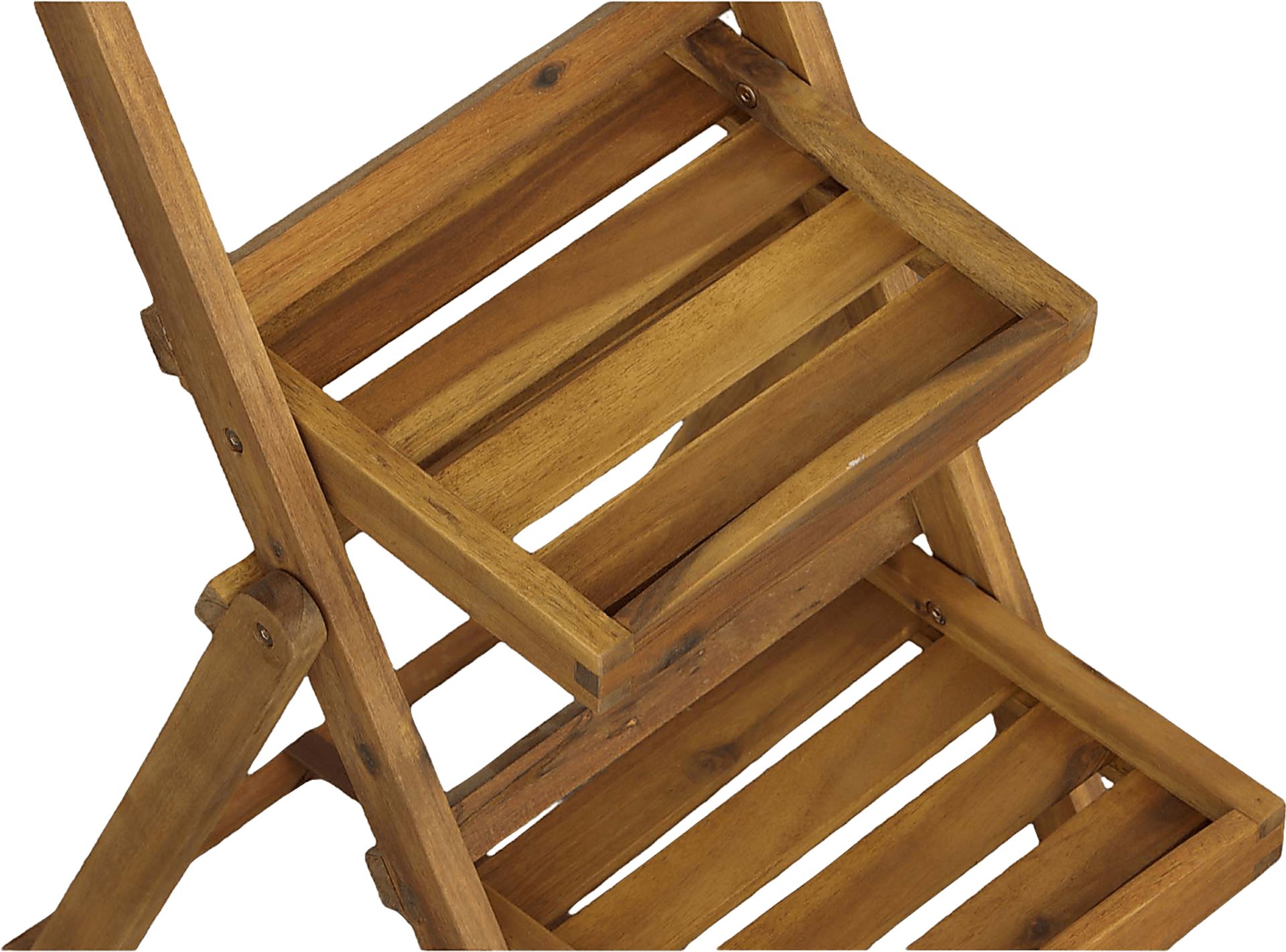 Outdoor Burgee Brown Planter Shelf - Image 4