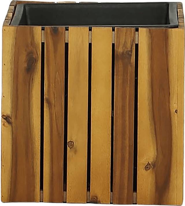 Outdoor Burgee Brown Square Planter - Thumbnail - Image 5
