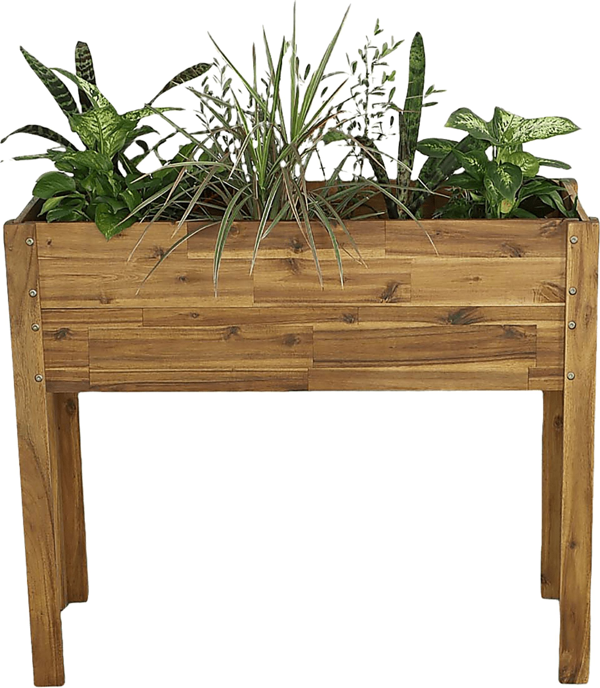 Outdoor Burgee Brown Tall Planter - Image 2