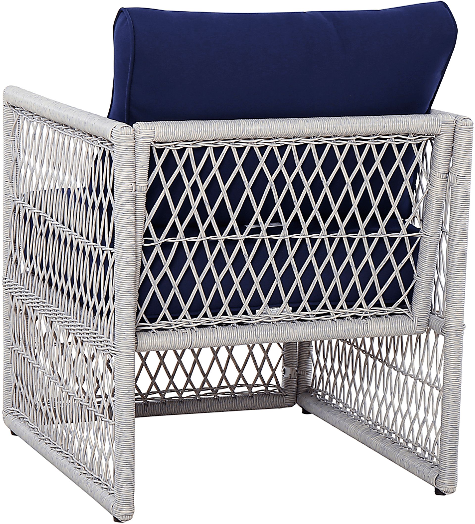 Outdoor Burkholder Blue Accent Chair, Set of 2 - Image 5