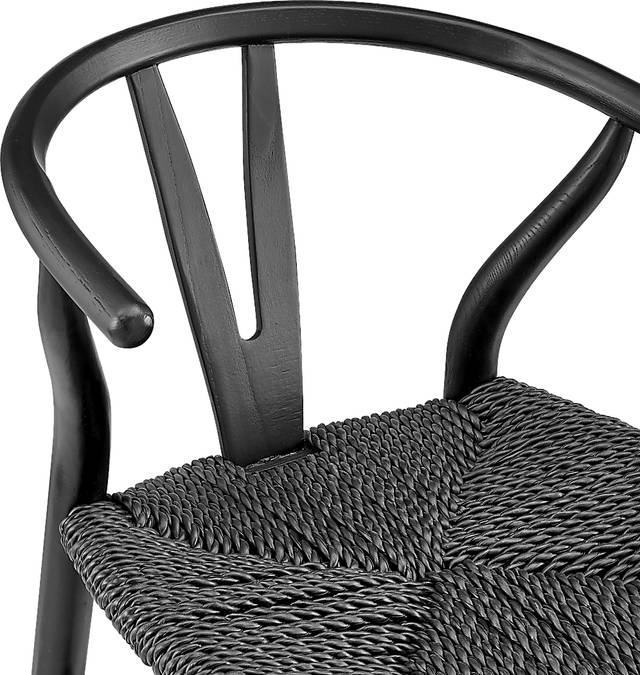 Outdoor Byrnwood Black Barstool - Thumbnail - Image 7