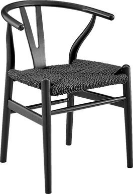 Outdoor Byrnwood Black Dining Chair
