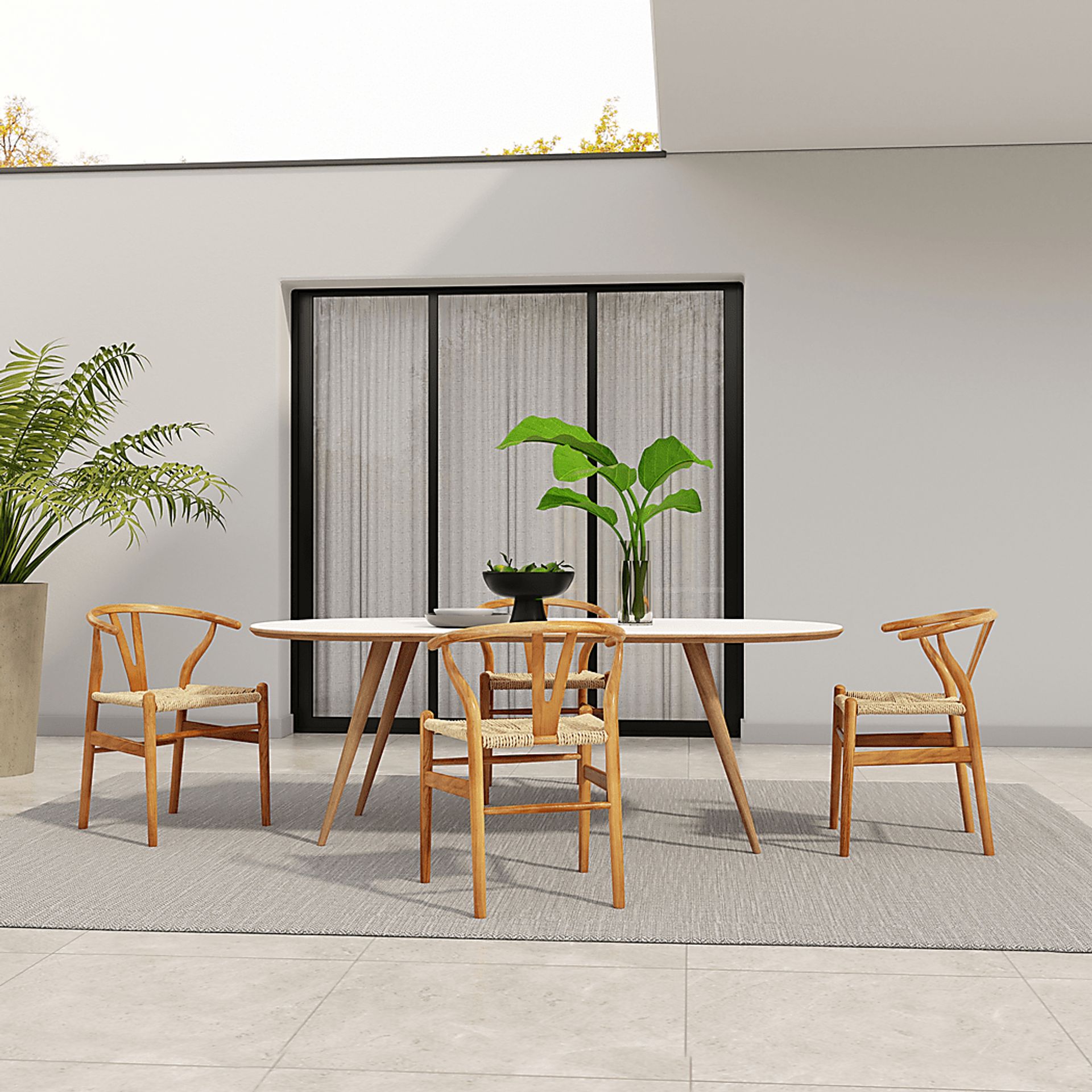 Outdoor Byrnwood Golden Dining Chair - Image 2
