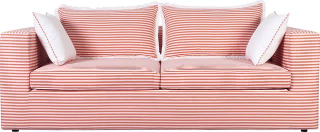 Outdoor Calamus Coral Sofa - Thumbnail - Image 3