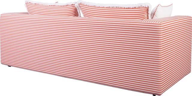Outdoor Calamus Coral Sofa - Thumbnail - Image 4