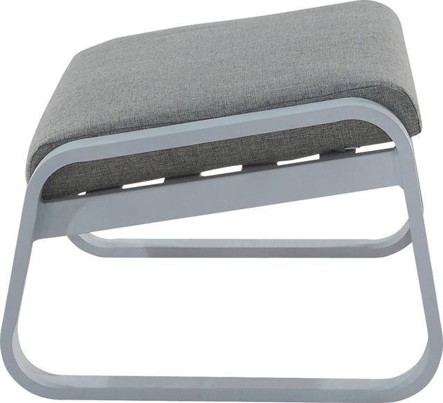 Outdoor Calixte Gray Ottoman, Set of 2 - Thumbnail - Image 4