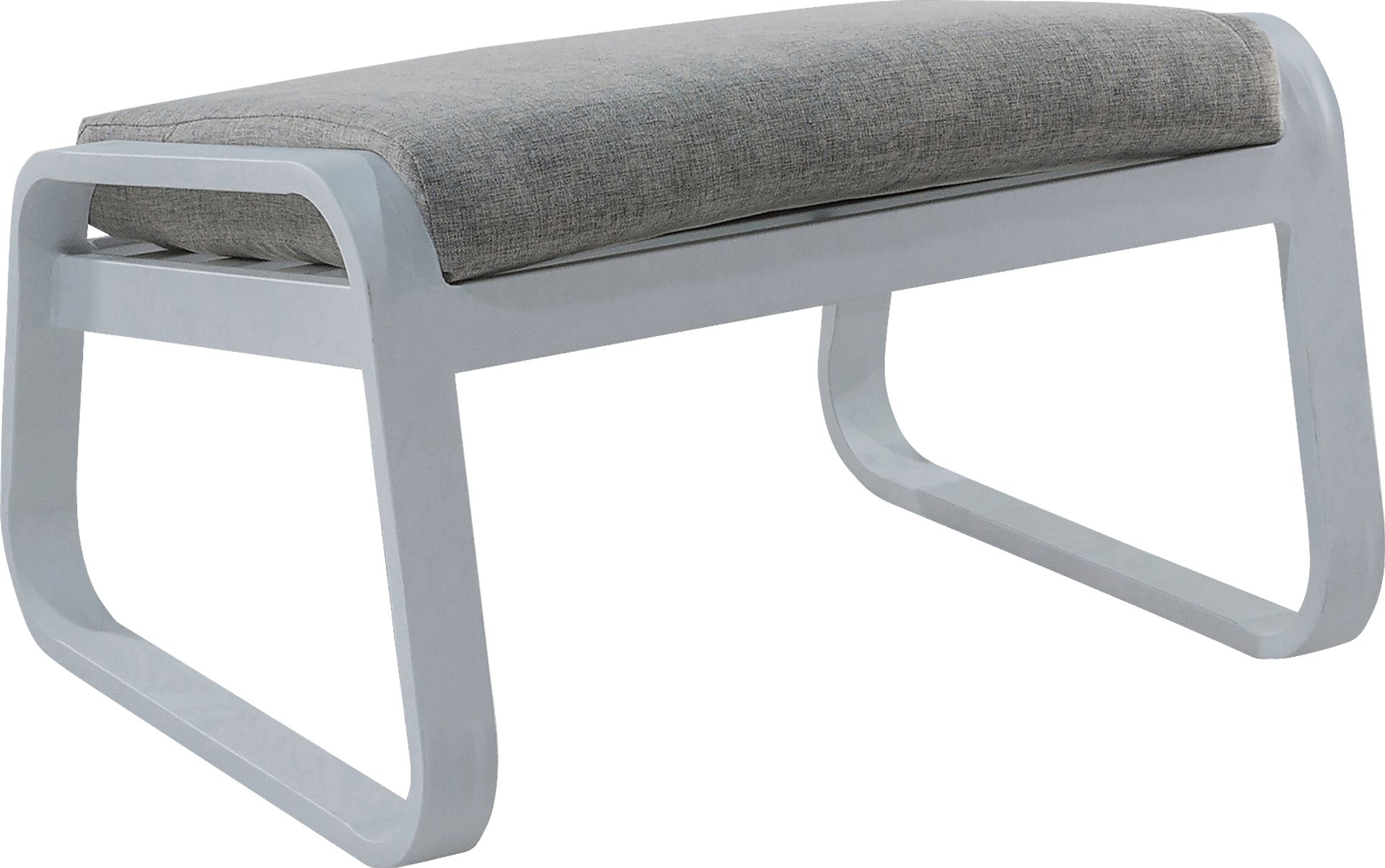 Outdoor Calixte Gray Ottoman, Set of 2 - Image 5
