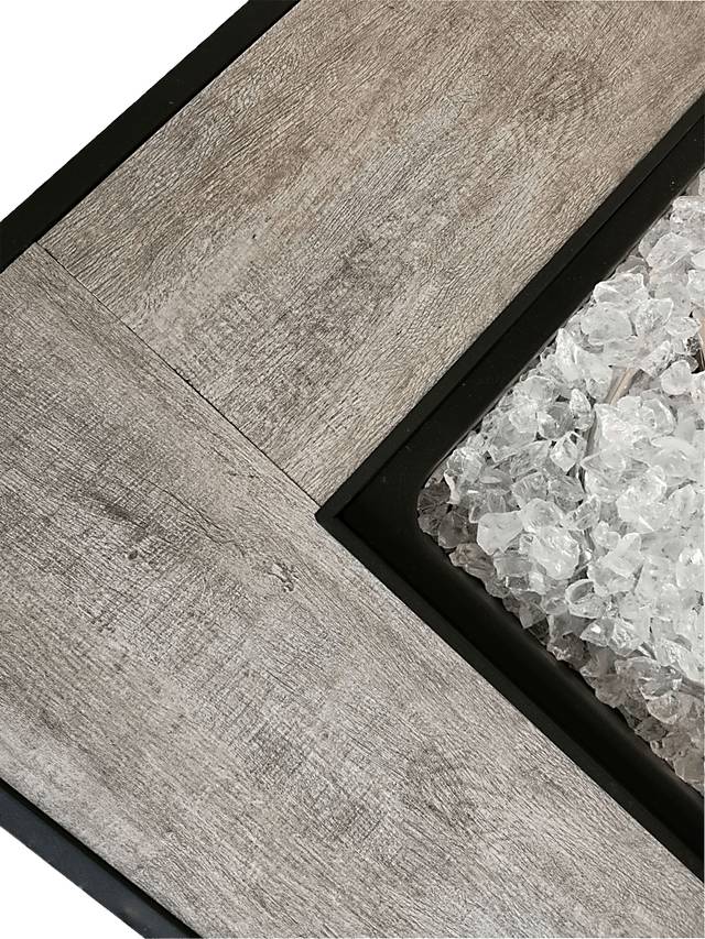Outdoor Canney Black Gas Fire Pit - Thumbnail - Image 8