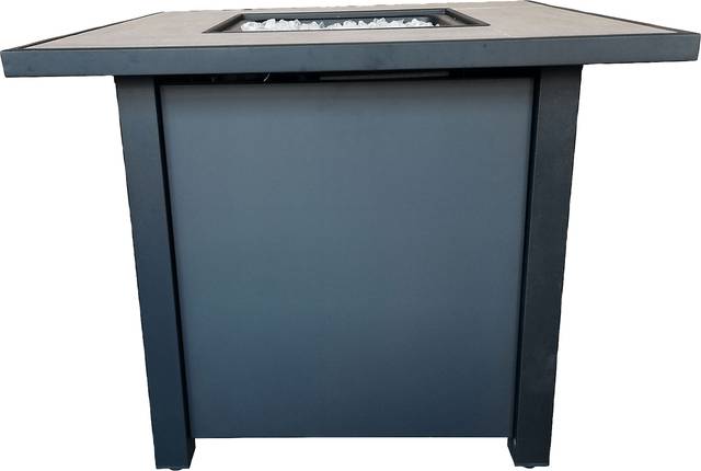 Outdoor Canney Black Gas Fire Pit - Thumbnail - Image 10