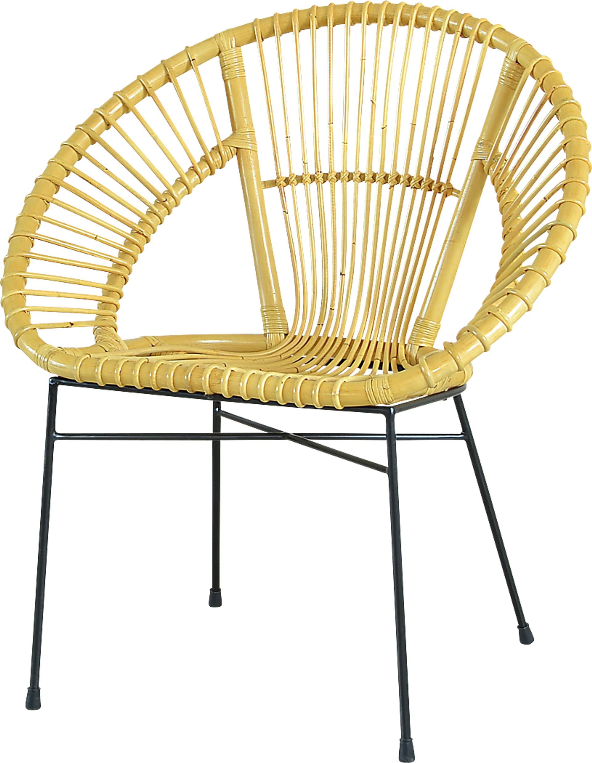 Outdoor Caraselle Naural Accent Chair - Image 1