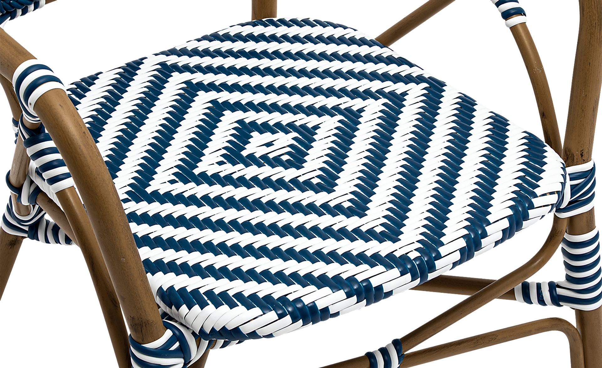 Outdoor Carriageton Blue Arm Chair, Set of 2 - Image 10