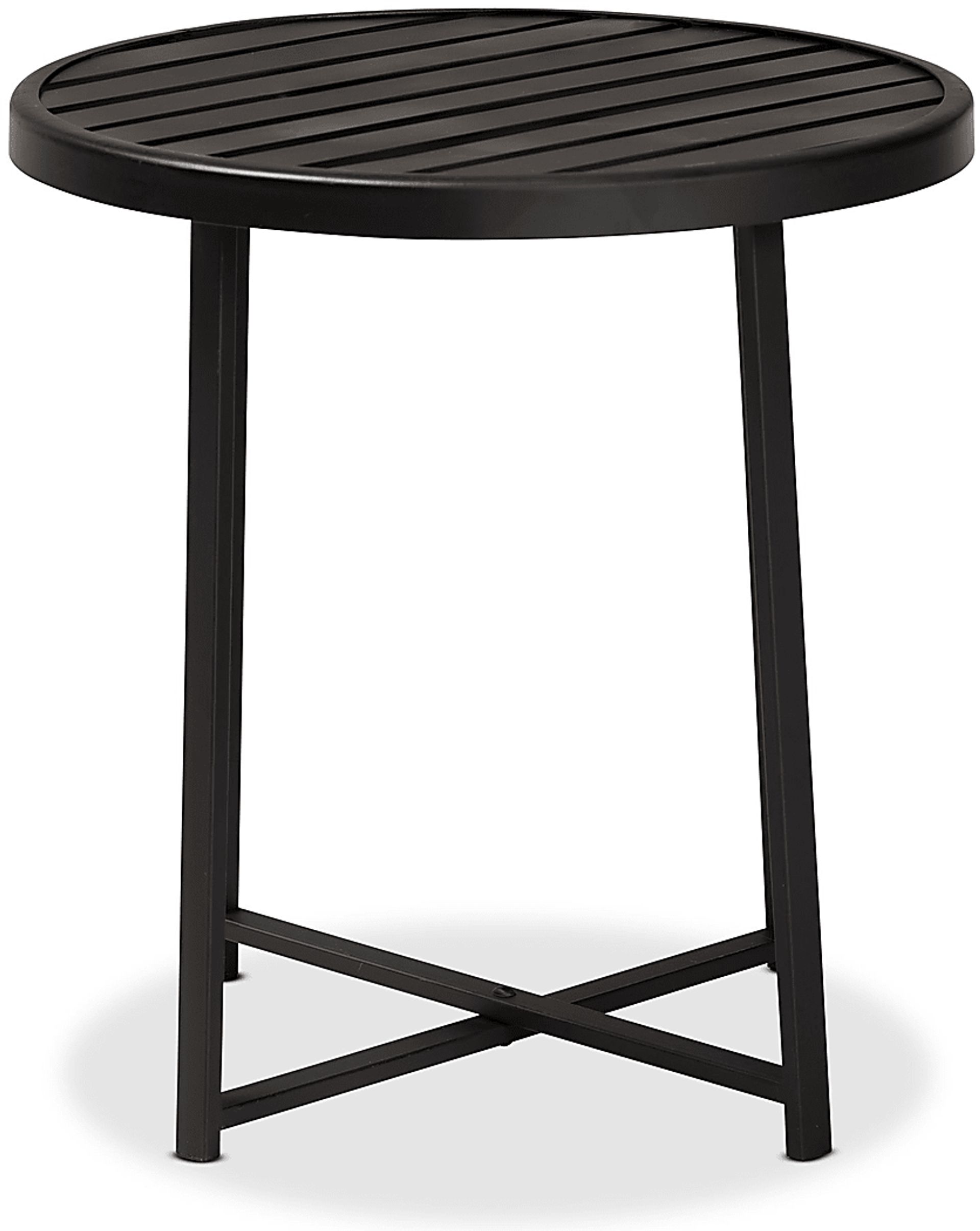 Outdoor Catlina Black Side Table - Image 2