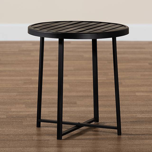 Outdoor Catlina Black Side Table - Thumbnail - Image 5