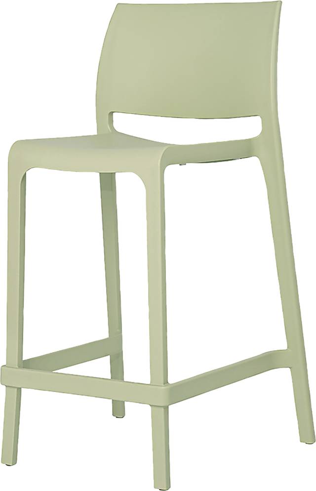 Outdoor Cayetana Green Counter Stool, Set of 2 - Thumbnail - Image 3