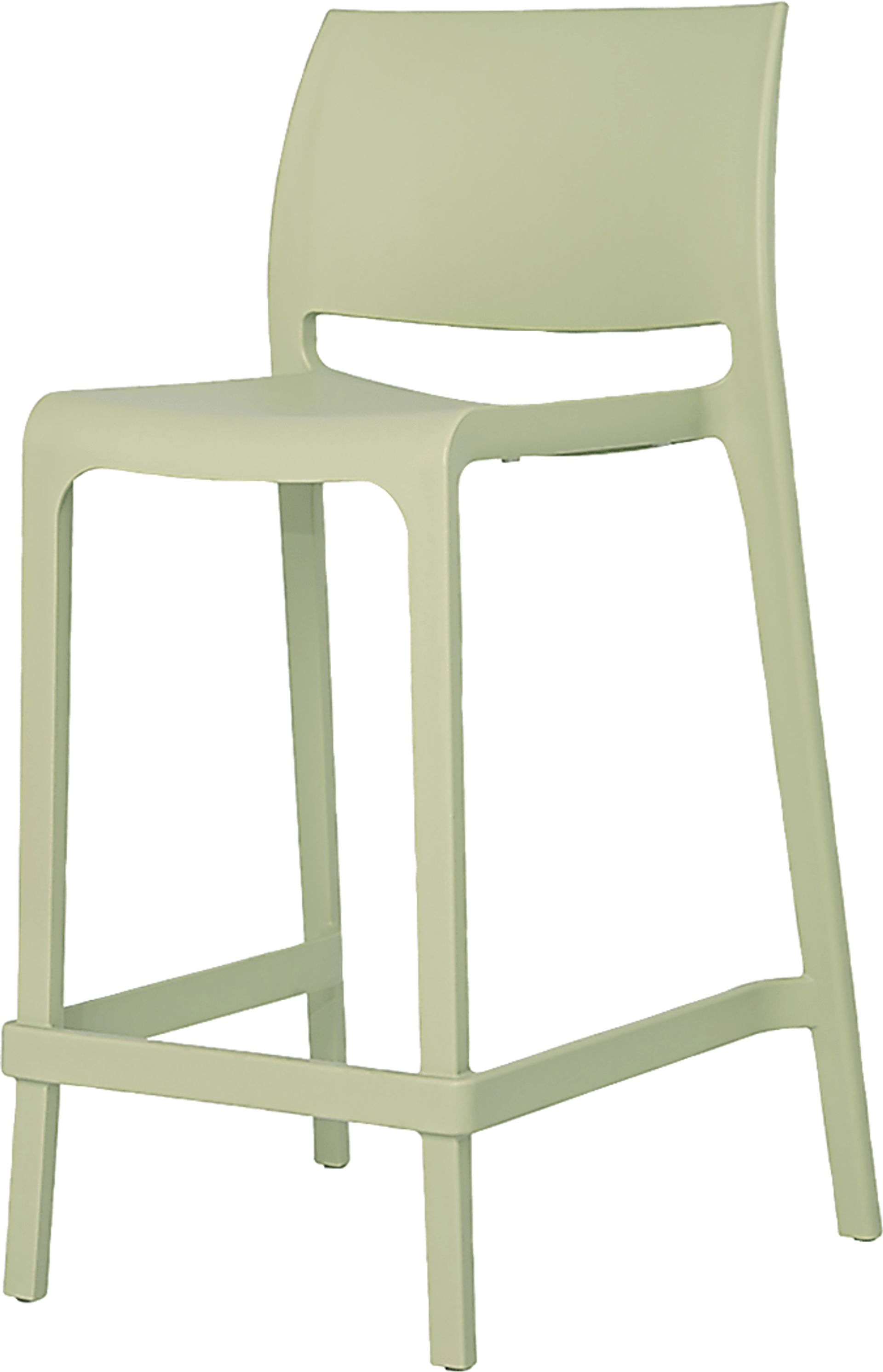 Outdoor Cayetana Green Counter Stool, Set of 2 - Image 3