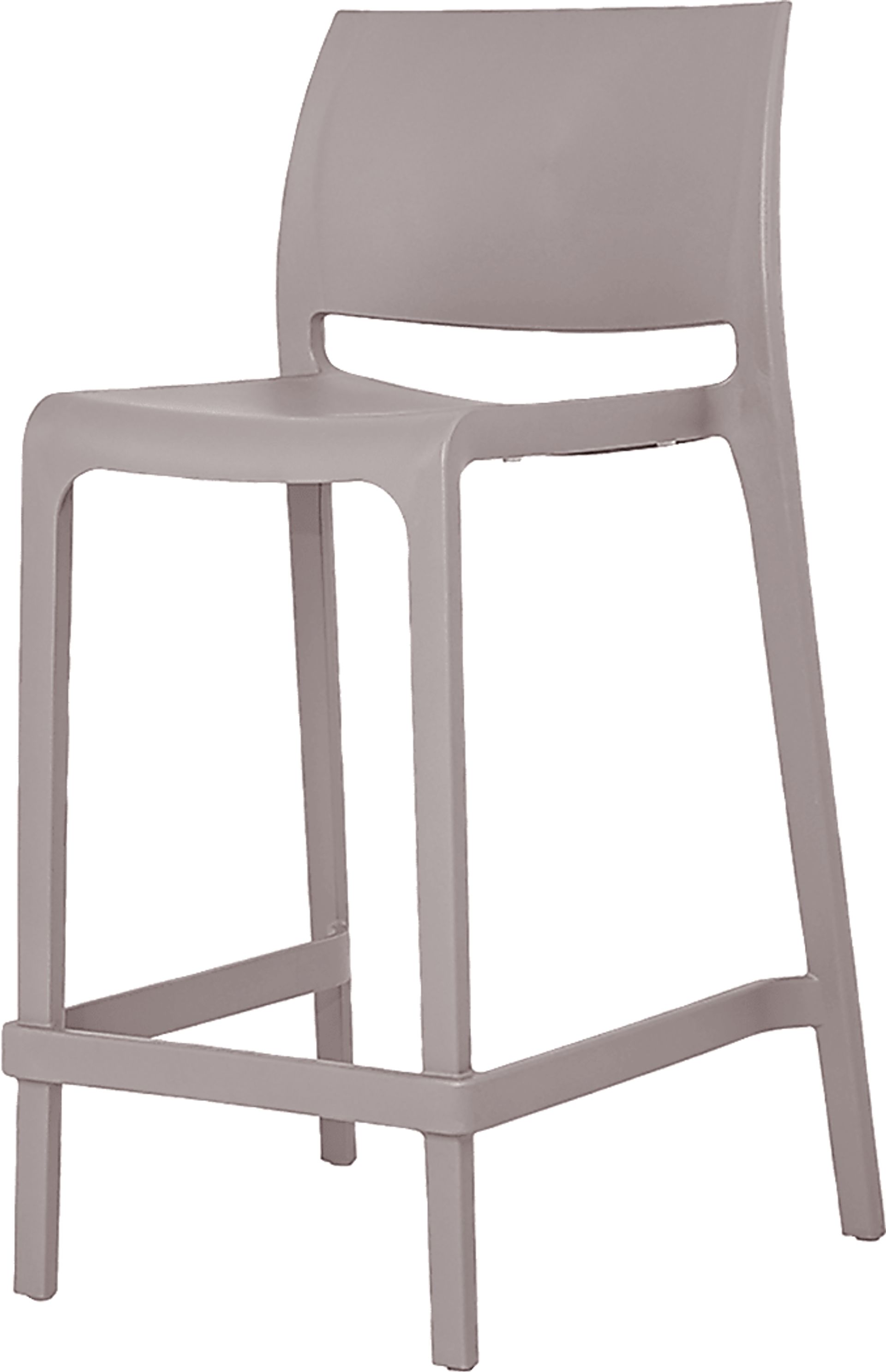 Outdoor Cayetana Taupe Counter Stool, Set of 2 - Image 3