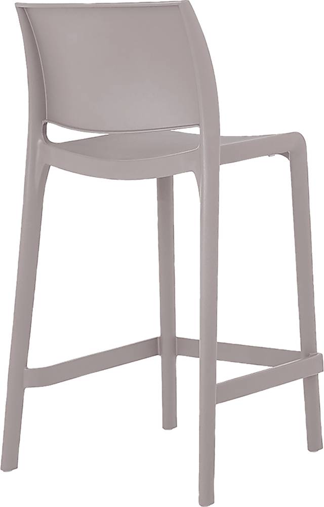 Outdoor Cayetana Taupe Counter Stool, Set of 2 - Thumbnail - Image 4