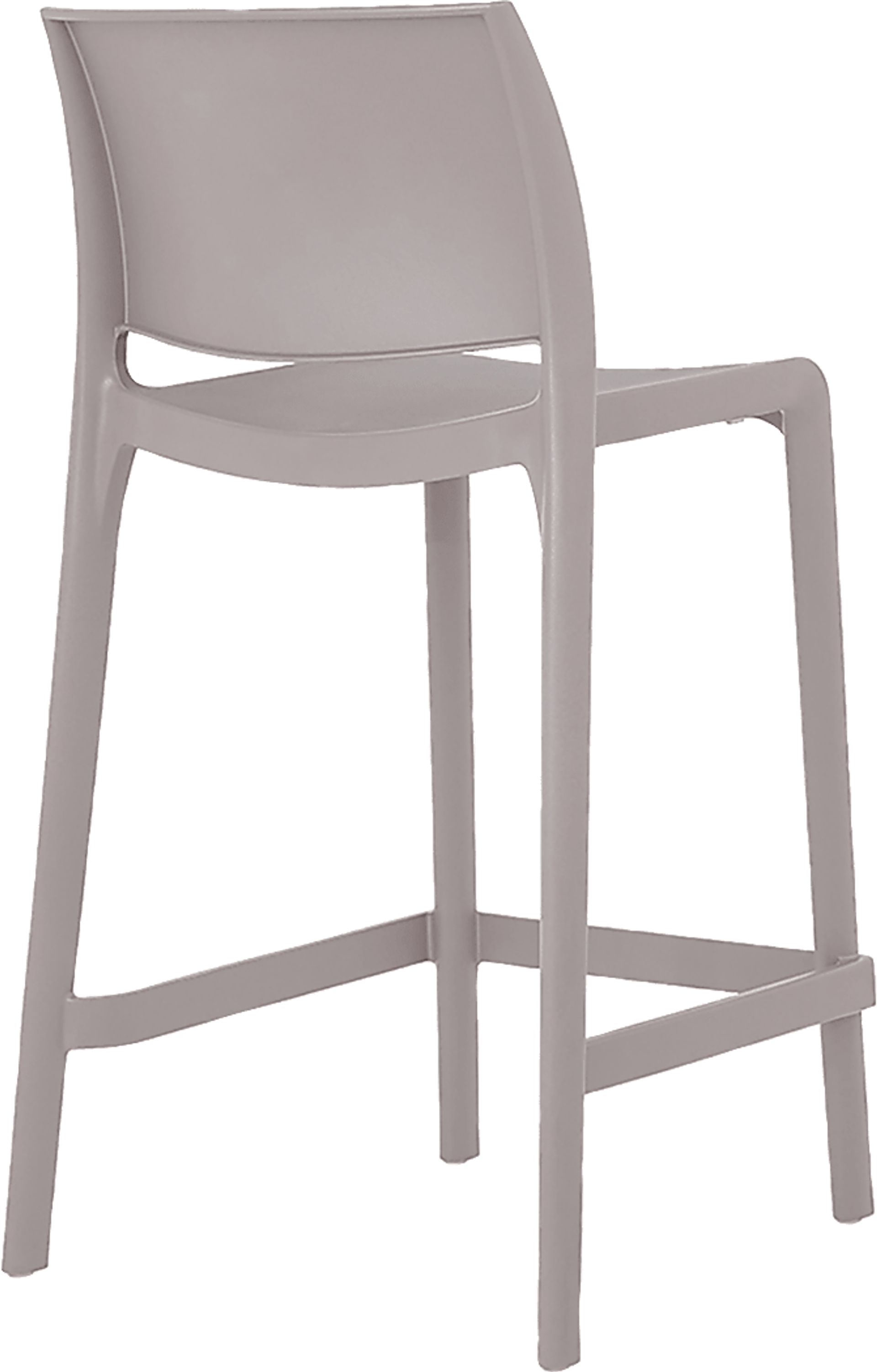Outdoor Cayetana Taupe Counter Stool, Set of 2 - Image 4