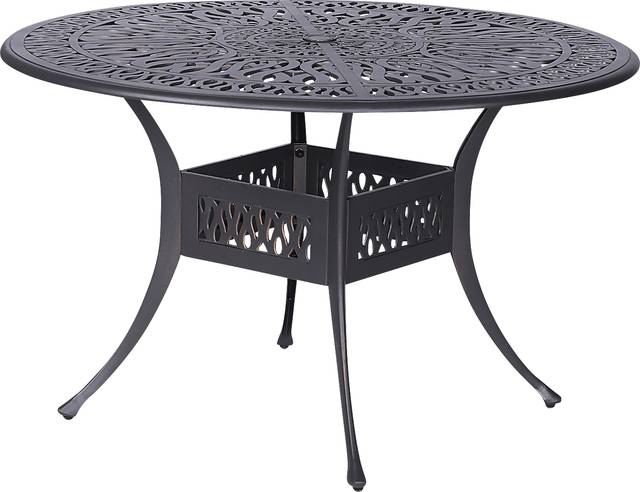 Outdoor Cesaire Gray Dining Table - Thumbnail - Image 3