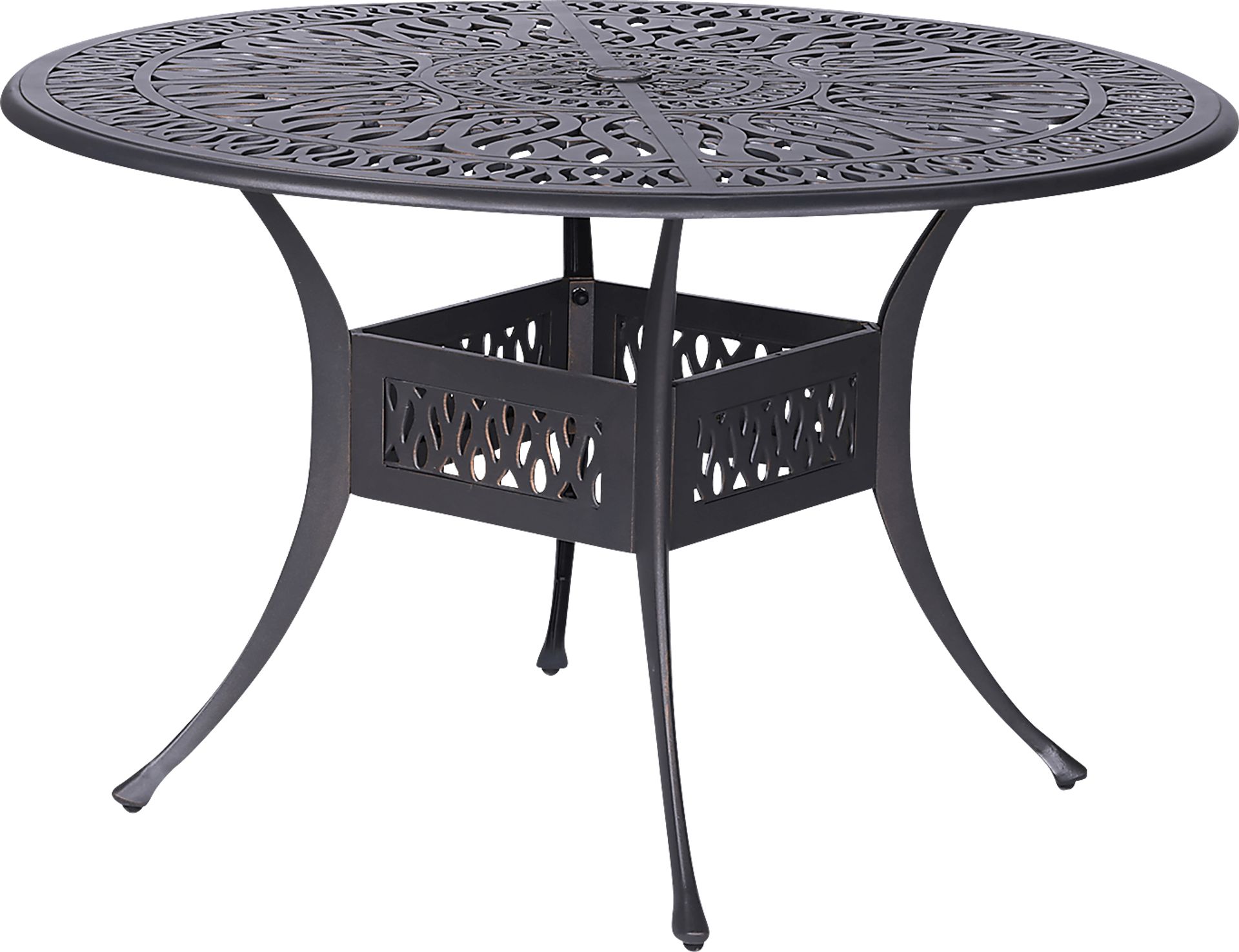 Outdoor Cesaire Gray Dining Table - Image 3