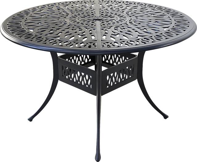 Outdoor Cesaire Gray Dining Table - Thumbnail - Image 1