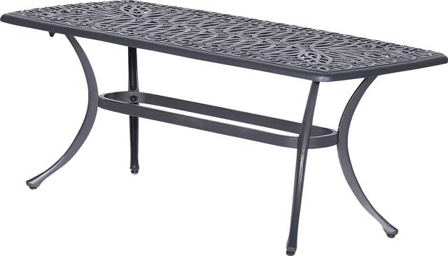 Outdoor Chablis Gray Cocktail Table - Thumbnail - Image 1