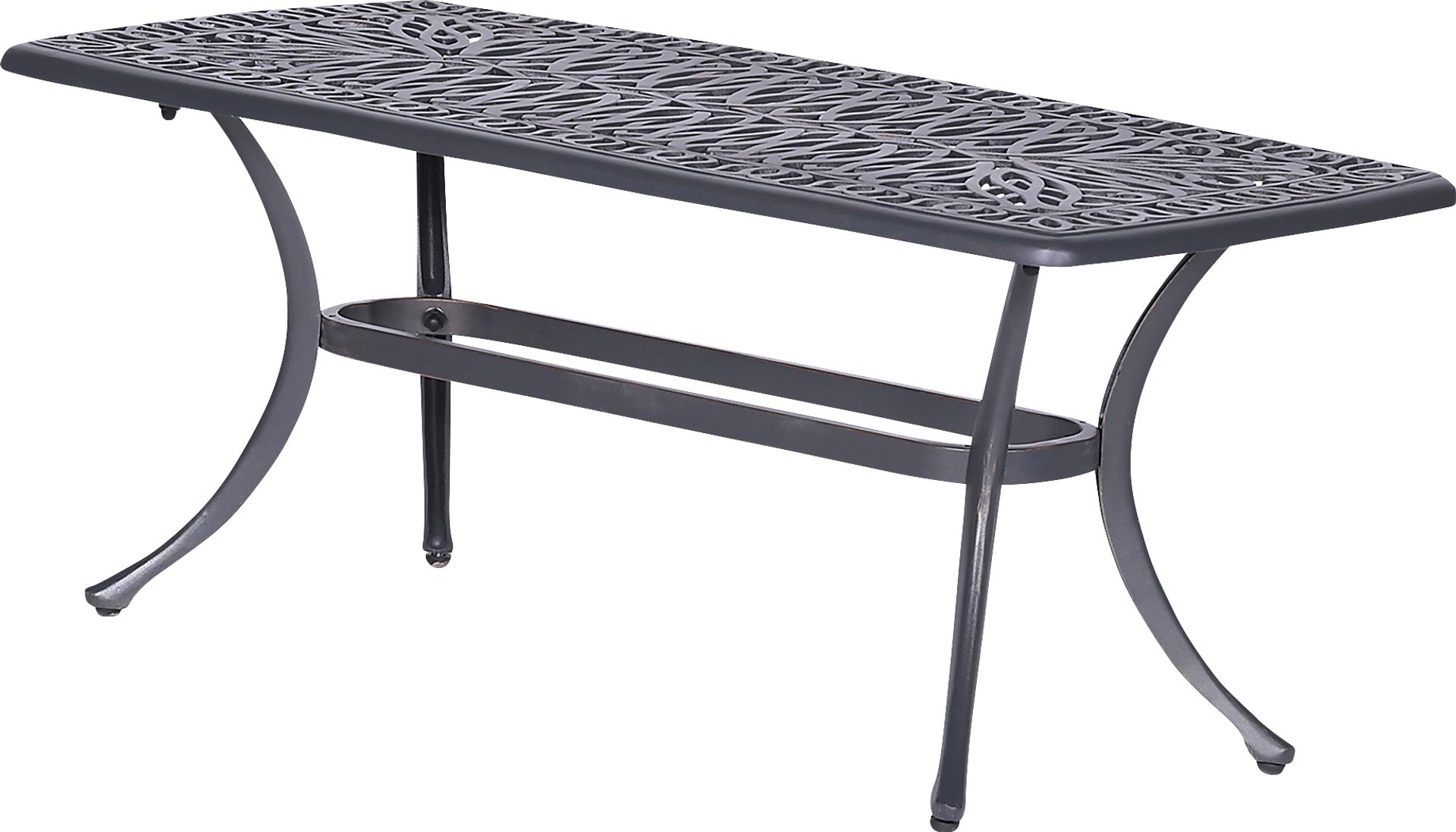 Outdoor Chablis Gray Cocktail Table - Image 1