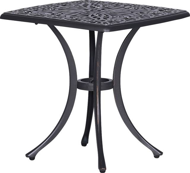 Outdoor Chablis Gray End Table - Thumbnail - Image 1