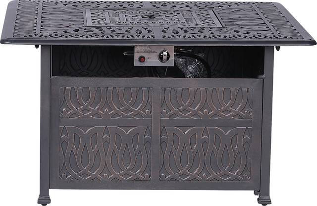 Outdoor Cheree Gray Fire Pit - Thumbnail - Image 2