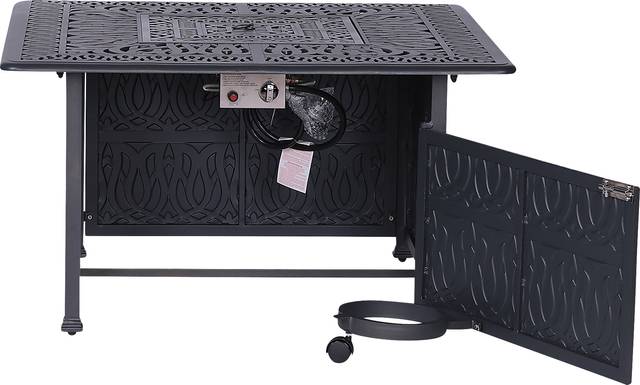 Outdoor Cheree Gray Fire Pit - Thumbnail - Image 3