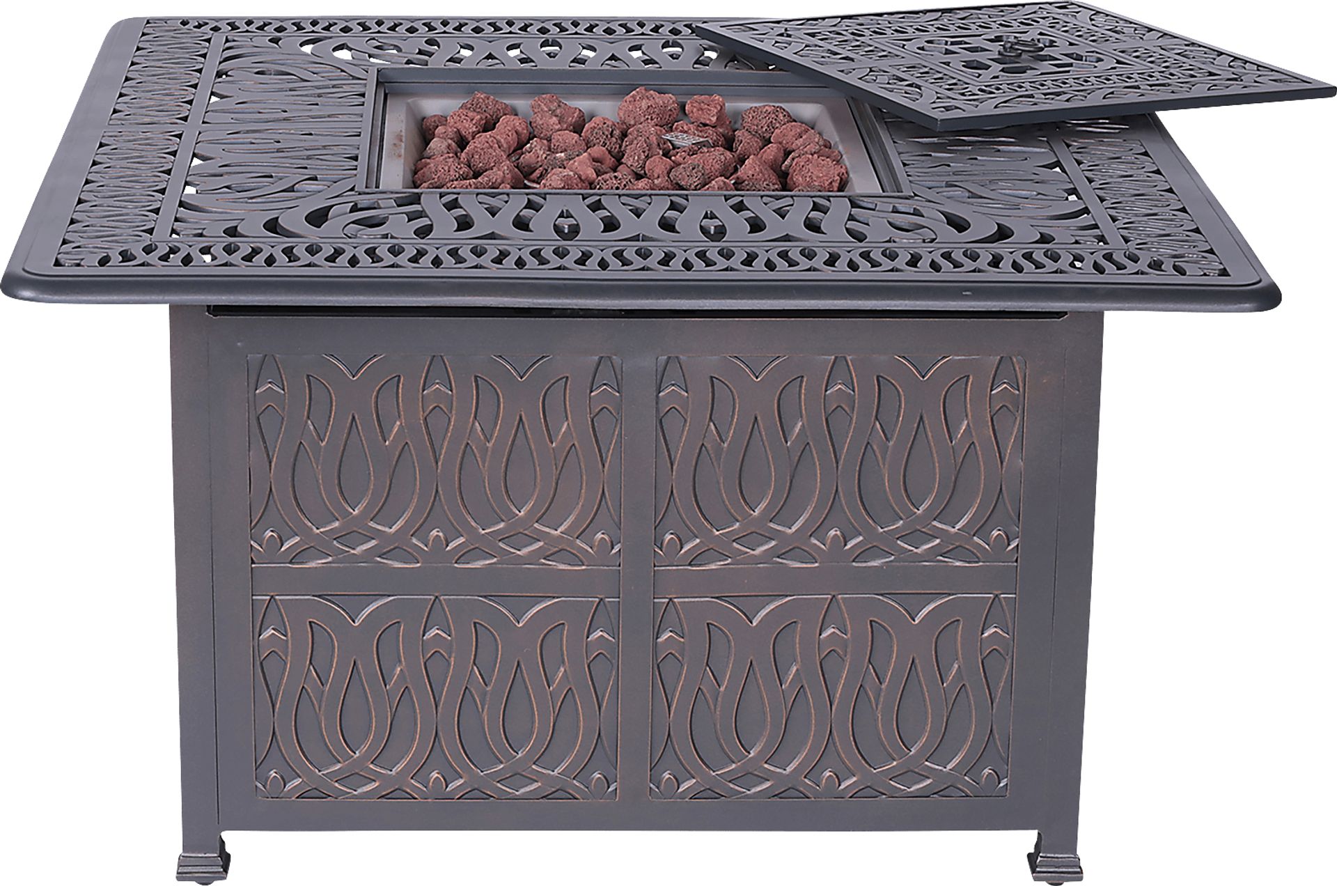 Outdoor Cheree Gray Fire Pit - Image 4