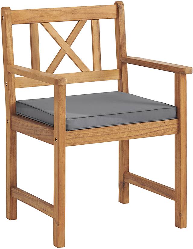 Outdoor Chettro Brown Dining Chair Set of 2 - Thumbnail - Image 3
