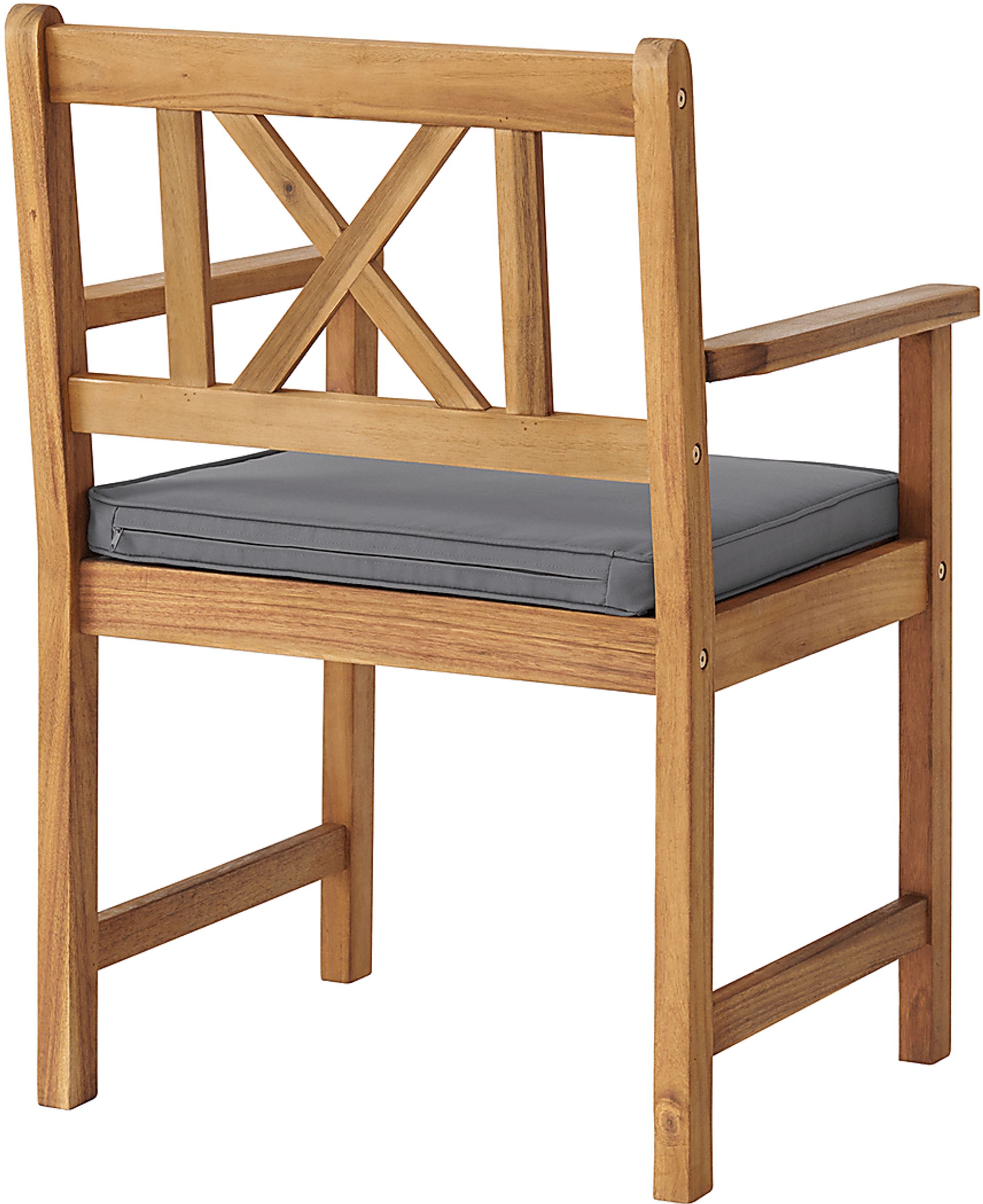 Outdoor Chettro Brown Dining Chair Set of 2 - Image 6