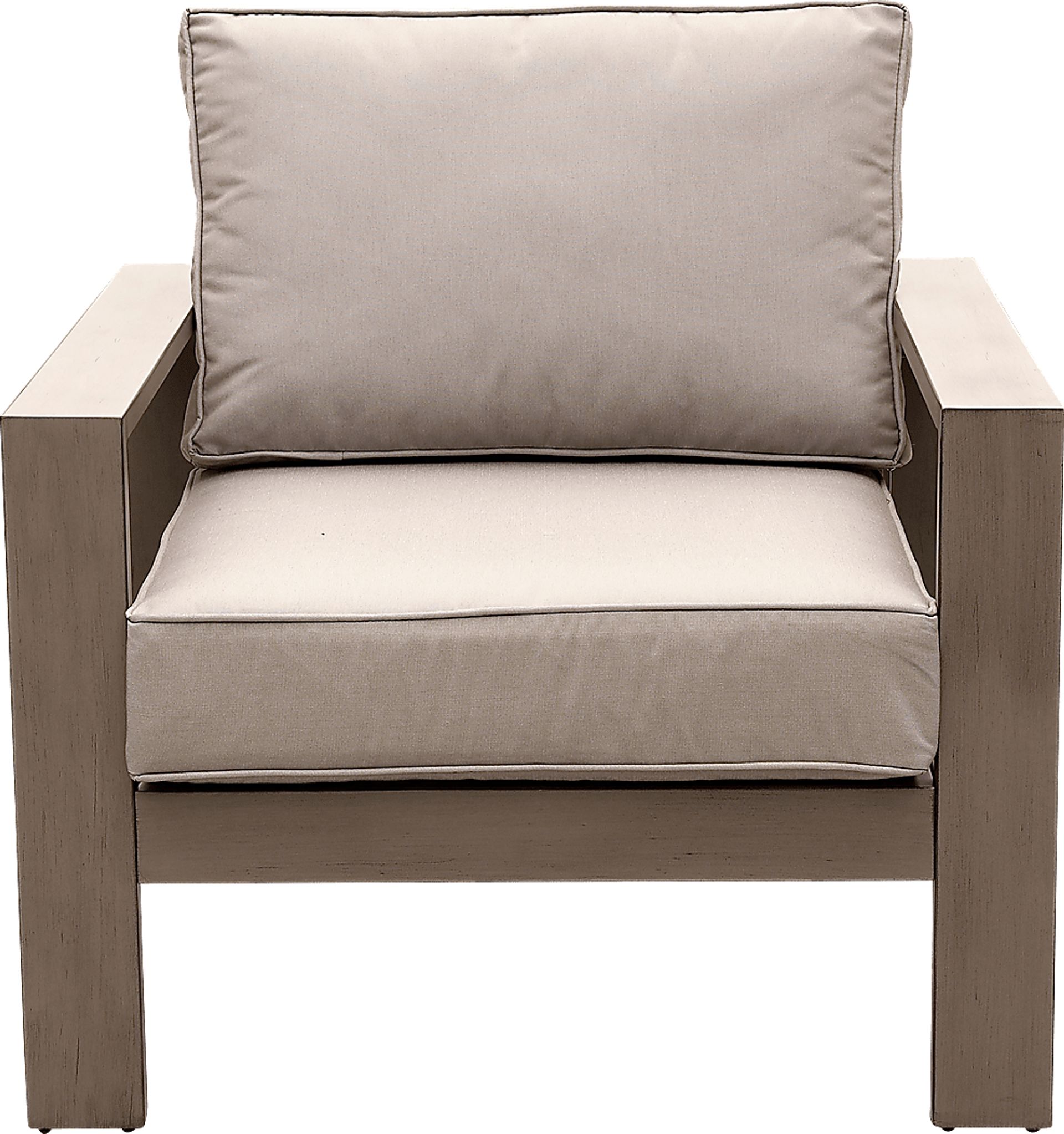 Outdoor Clothilde Brown Accent Chair - Image 2