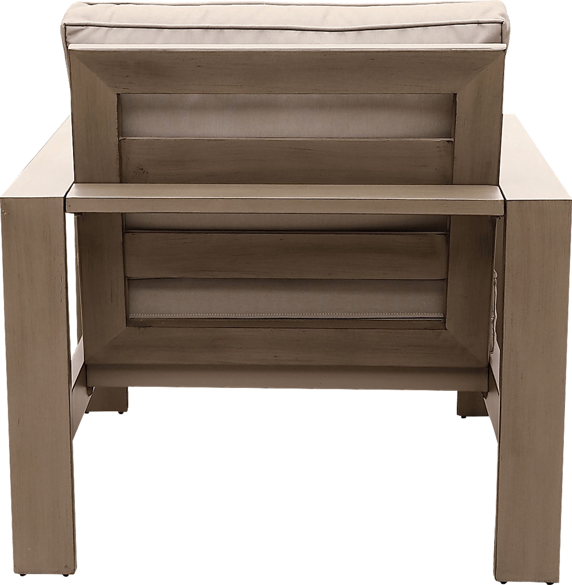 Outdoor Clothilde Brown Accent Chair - Image 5