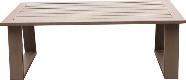 Outdoor Clothilde Brown Cocktail Table - Thumbnail - Image 2