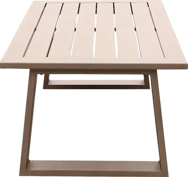 Outdoor Clothilde Brown Cocktail Table - Thumbnail - Image 3