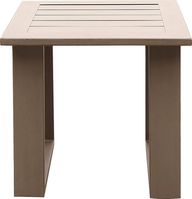 Outdoor Clothilde Brown End Table - Thumbnail - Image 2